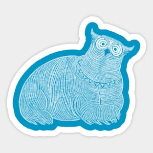 Polar Owlbear Sticker